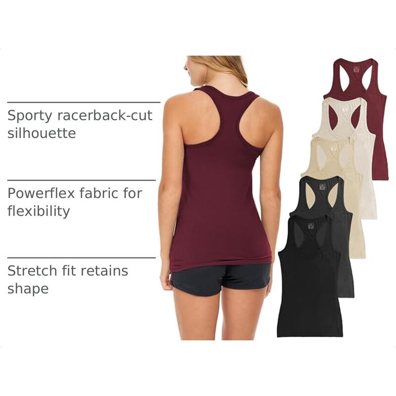 Camiseta Sin Mangas Sexy Basics Racerback, Algo... image number null
