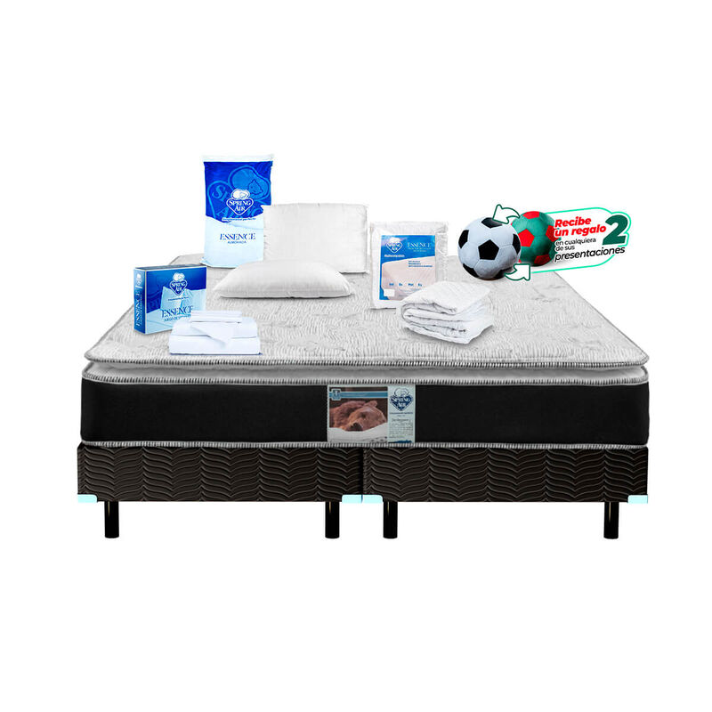 Colch&oacute;n King Size + Box Spring Air Kunis image number null