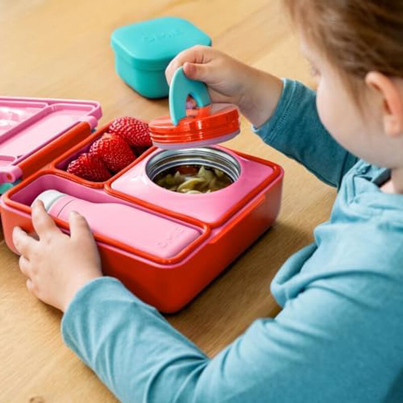 Bento Box Omiebox Para Ni&ntilde;os Con Aislamiento T&eacute;... image number null