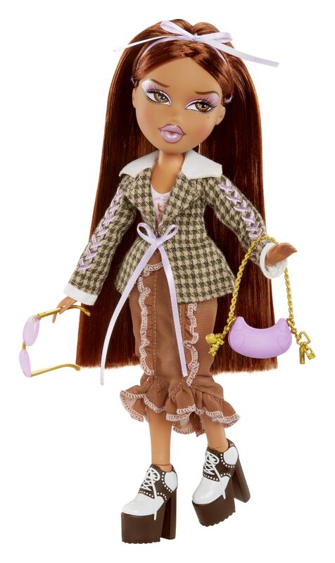 Mu&ntilde;eca De Moda Bratz Stylin' Yasmin Con Camiset... image number null