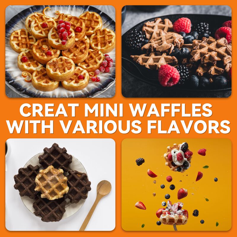 Friend Baker, Mini Wafflera De Bocados Para Ni&ntilde;... image number null