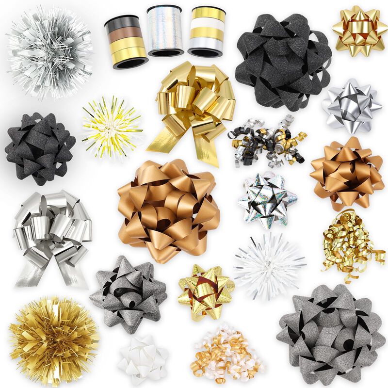 Lazos De Regalo Yujun 23 Piezas &ndash; Juego De Deco... image number null