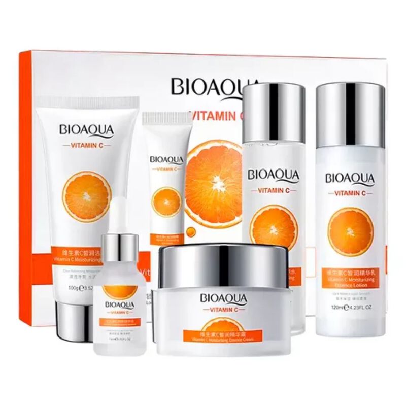 Kit Skincare Bioaqua Con Vitamina C Y Extracto ... image number null