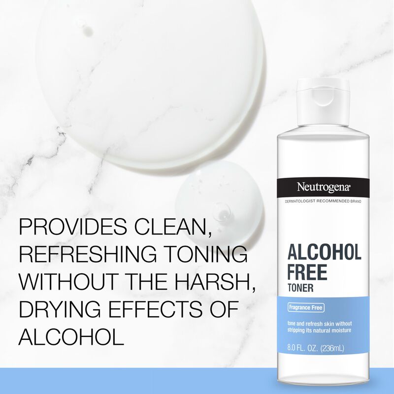 T&oacute;nico Facial Neutrogena, Suave Para Uso Diario... image number null