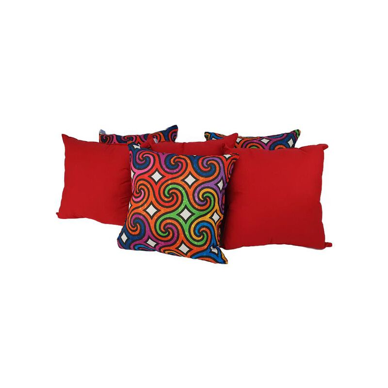 Set 6 Cojines Decorativos Premium Almoda Combin... image number null
