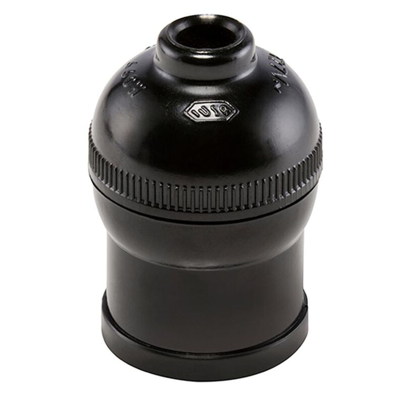 Portal&aacute;mpara de baquelita sin rosca casquillo a... image number null