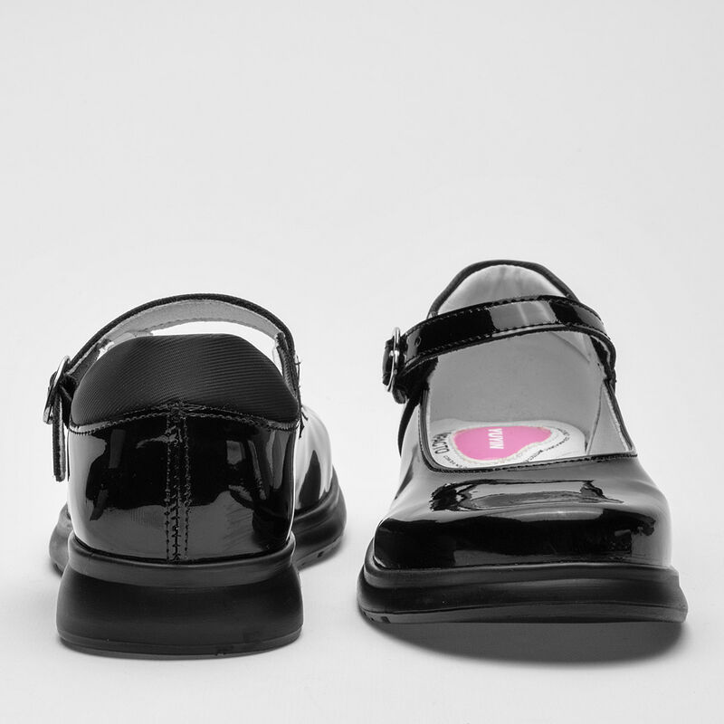 Yuyin Zapatos para mujer negro charol image number null