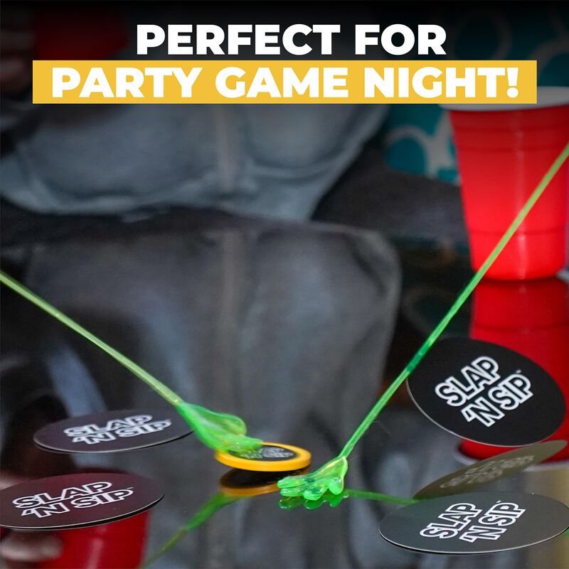 Juego Para Beber Slap N Sip Sticky Hand Con 100... image number null