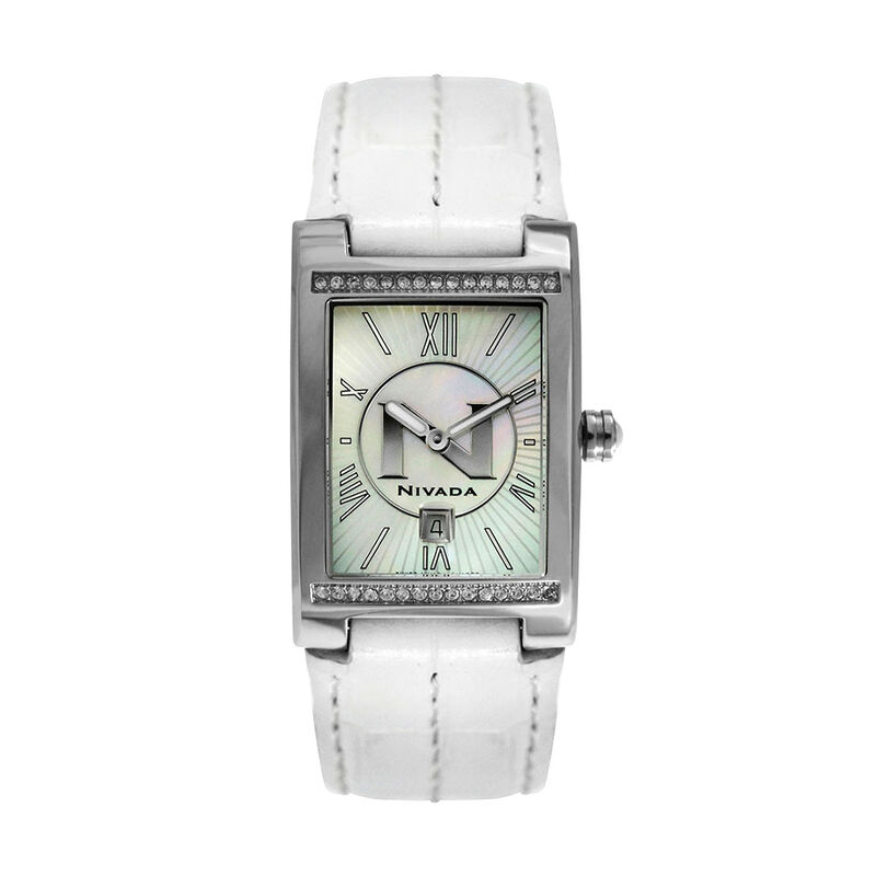 Reloj Nivada N Collection Dama Ac/Piel Blanca  ... image number null
