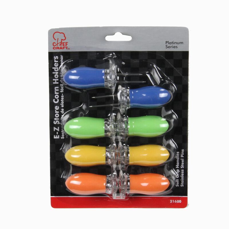 Pinchos Chef Craft 8 Piezas Amarillo/verde/azul... image number null