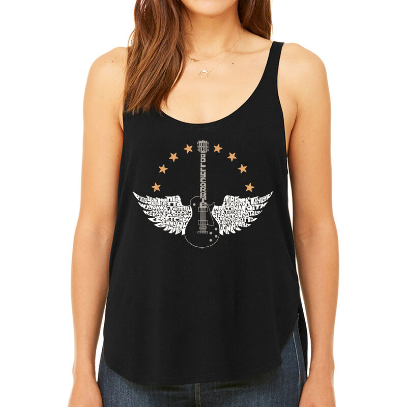 Tank Top Holgado Premium Word Art Para Mujer - ... image number null