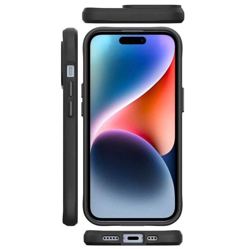 Funda TEKKU Combat Carbon para iPhone 15 Negra image number null