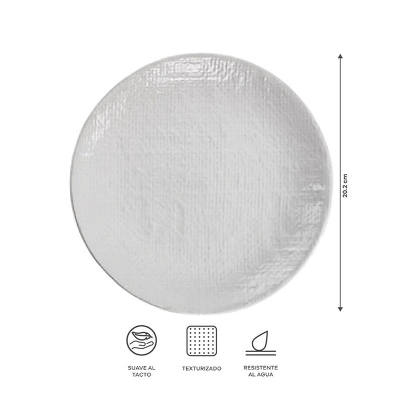 Vajilla Denim Blanca Ideen 20 Piezas para 4 Per... image number null