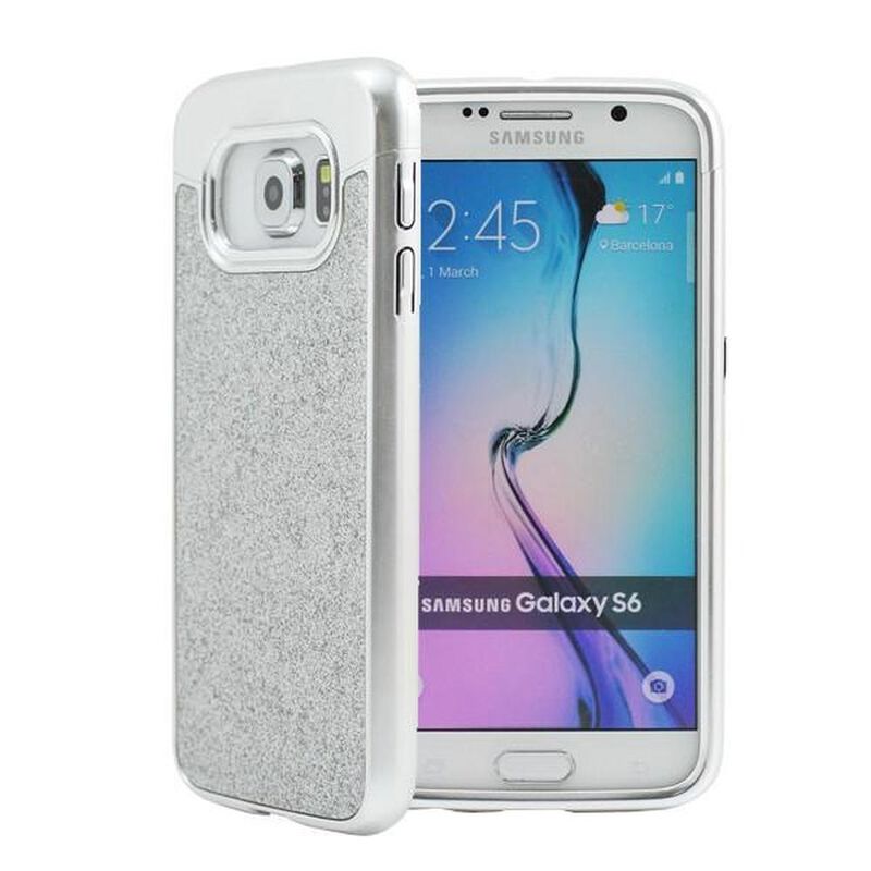 Funda PRODIGEE Sparkle para Samsung S6 Plata image number null