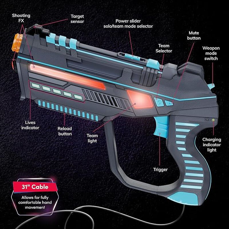 Set De Etiquetas L&aacute;ser Squad Hero Lightforce Re... image number null