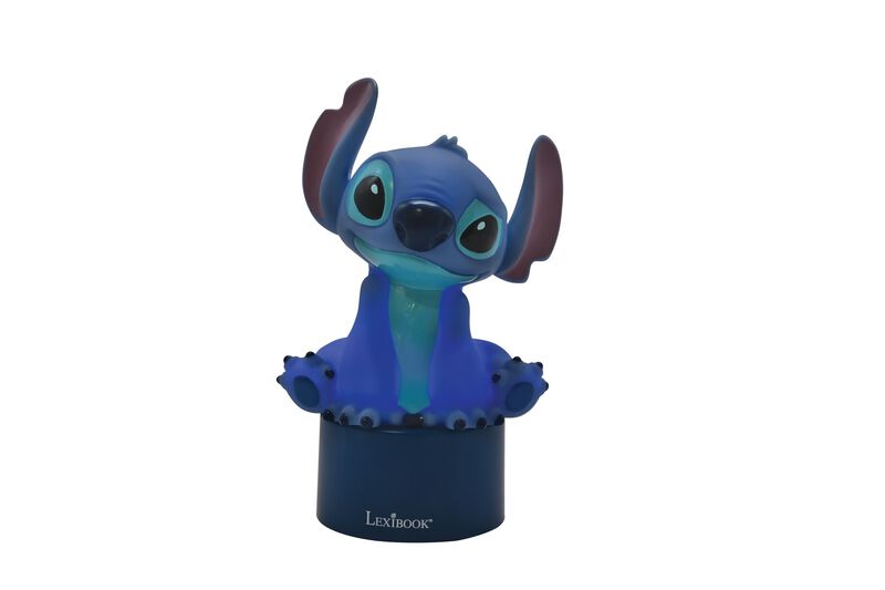 Altavoz Nightlight Lexibook Disney Stitch, Camb... image number null