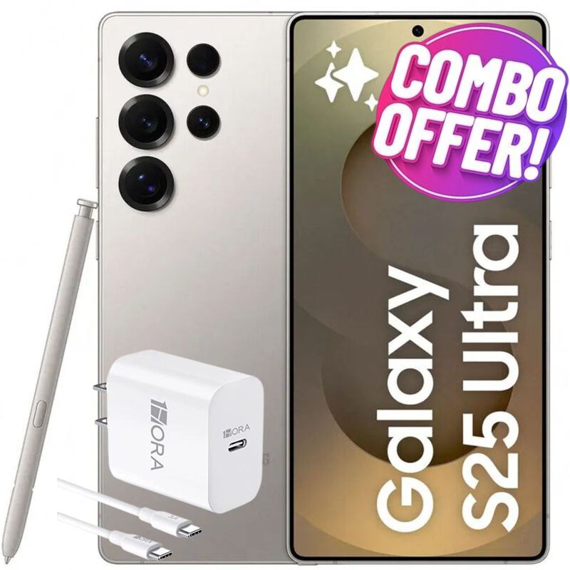 Combo Galaxy S25 Ultra 256GB/12RAM Gris + Adapt... image number null