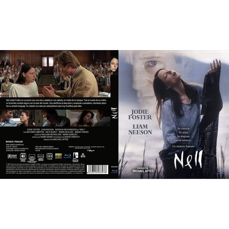 Nell [blu-ray] (1994) image number null