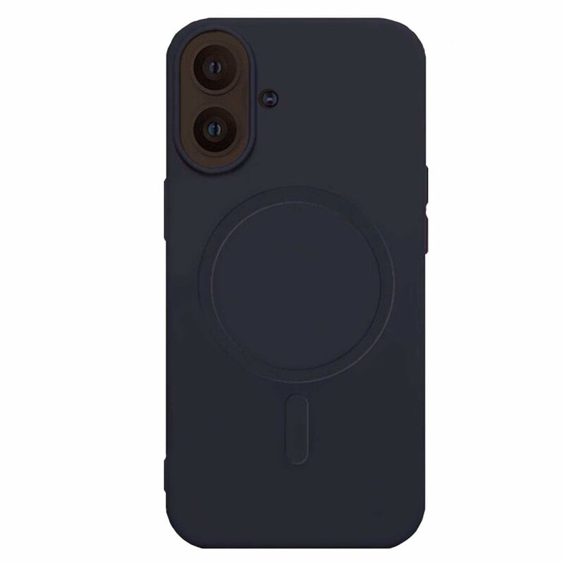 Funda Xfitted Silicon Mag Para Iphone 16 Negra image number null