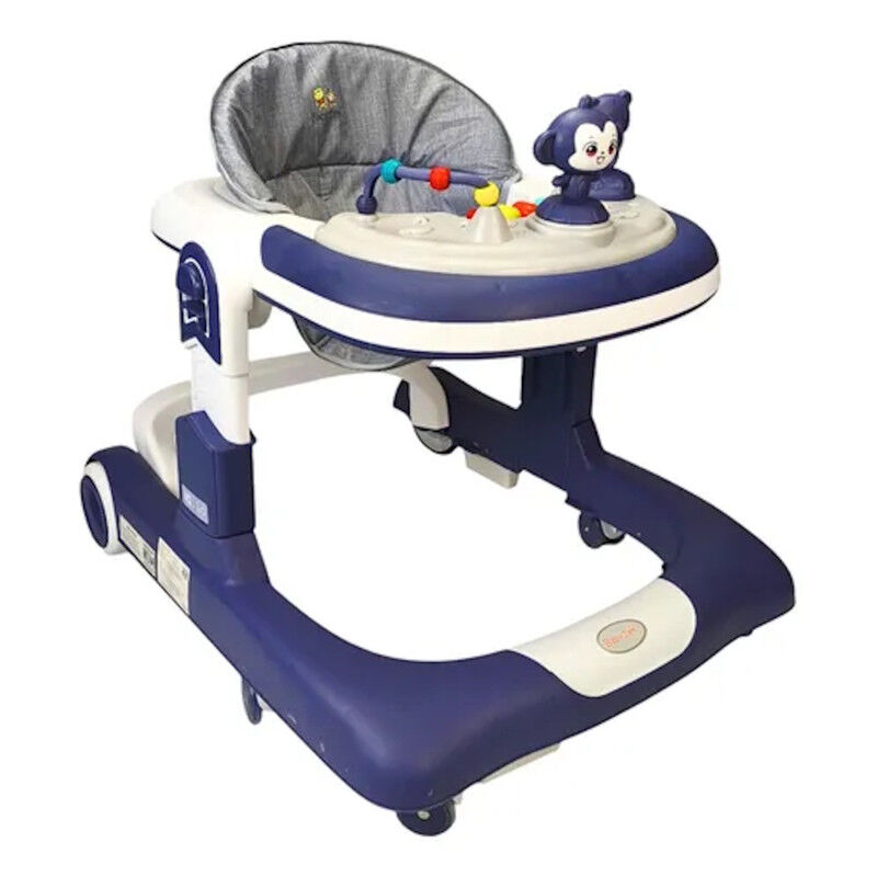 Andadera Caminadora Azul 2 En 1 Con Luz Y Sonid... image number null