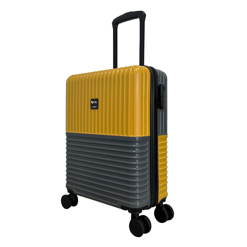 Maleta Carry On Viaje R&iacute;gida De 20" Amarillo Co... image number null