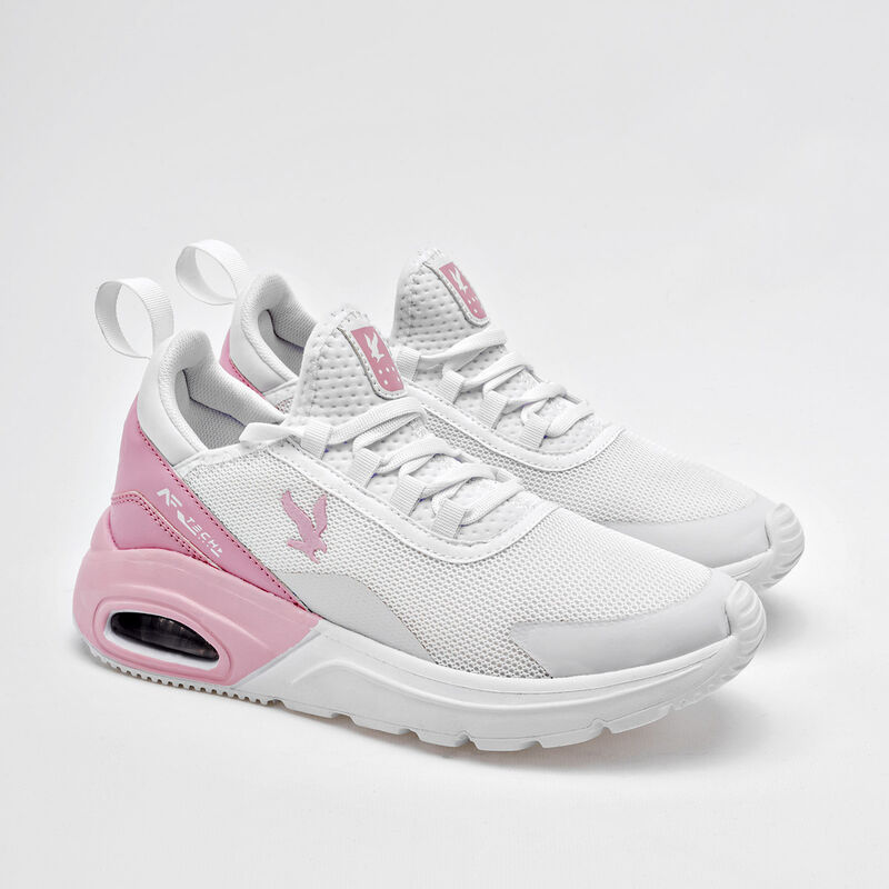 American Fire Tenis urbano para mujer blanco ro... image number null