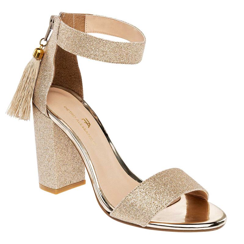 Pietro Alessandro Zapatilla para mujer dorado image number null