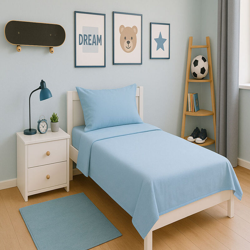 Juego de S&aacute;banas Microfibra Suaves y Duraderas ... image number null