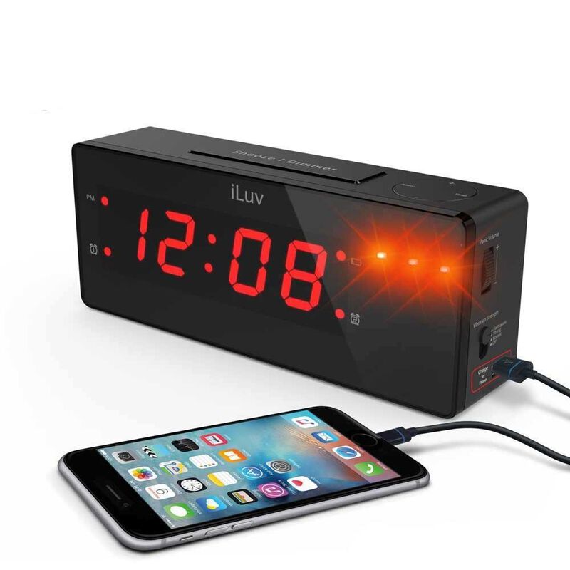 Cargador Reloj despertador ILUV Timeshaker Hote... image number null