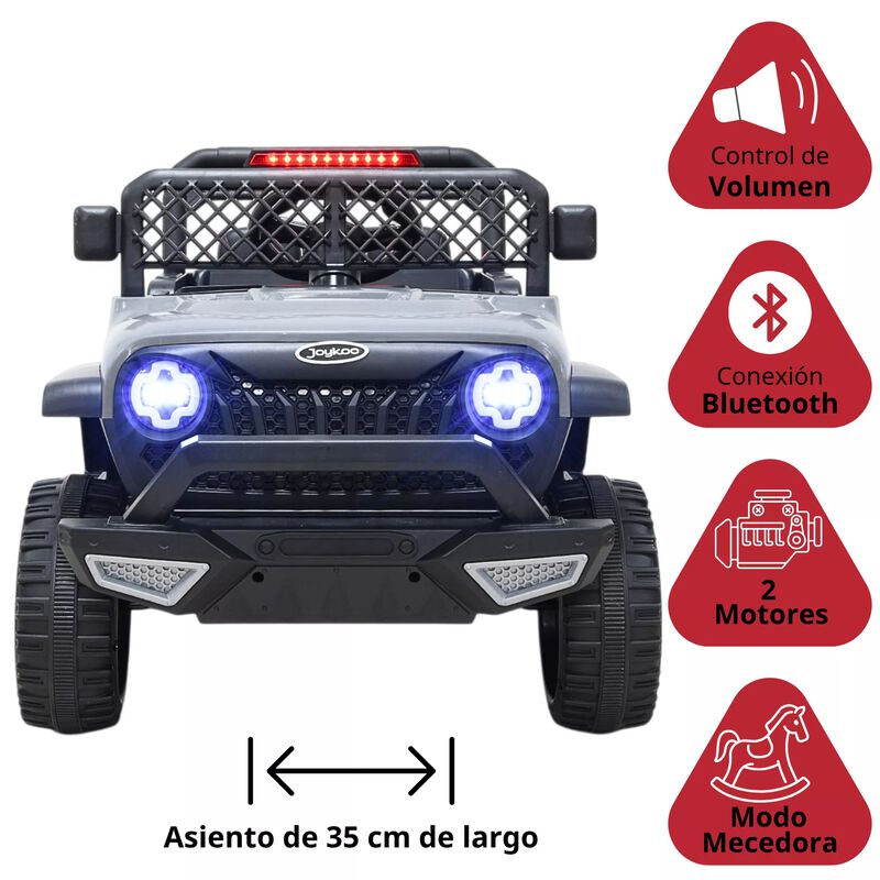 Camioneta Montable El&eacute;ctrica Para Ni&ntilde;os Luces  ... image number null