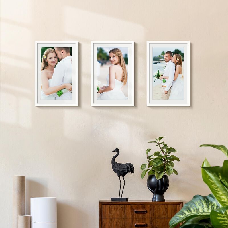 Marco De Fotos Upsimples 28 &times; 43 cm Blanco &ndash; 1 ... image number null