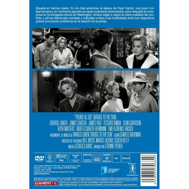 Puente Al Sol (dvd) 1961 Bridge To The Sun image number null