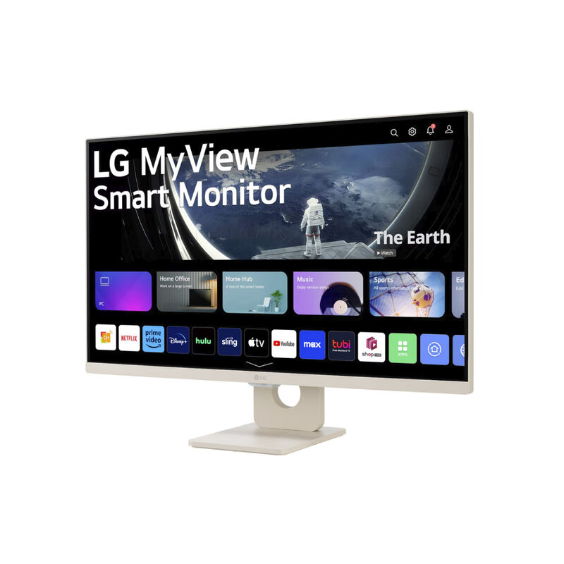 Monitor LG 27" FHD IPS Smart Monitor Beige image number null