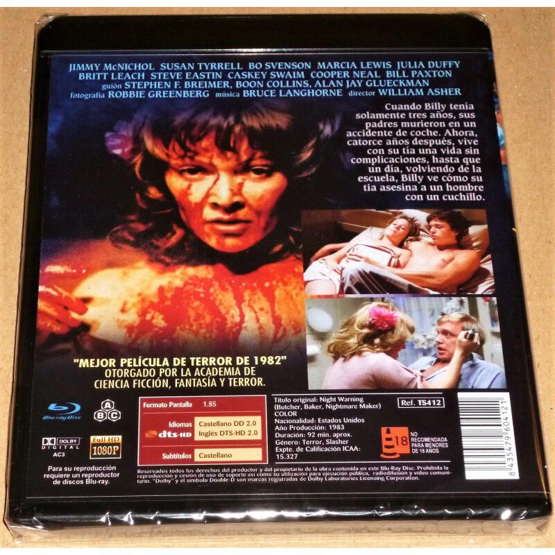 Amenaza En La Noche [blu-ray] (1981) Night Warn... image number null