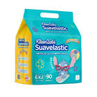 Pa&ntilde;al Kleen Beb&eacute; Suavelastic Etapa 6 Extra Jumbo 90pz Stitch