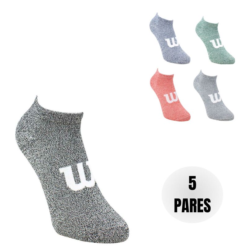Wilson 5 Pares de Tines para Niño, Color Multic... image number null
