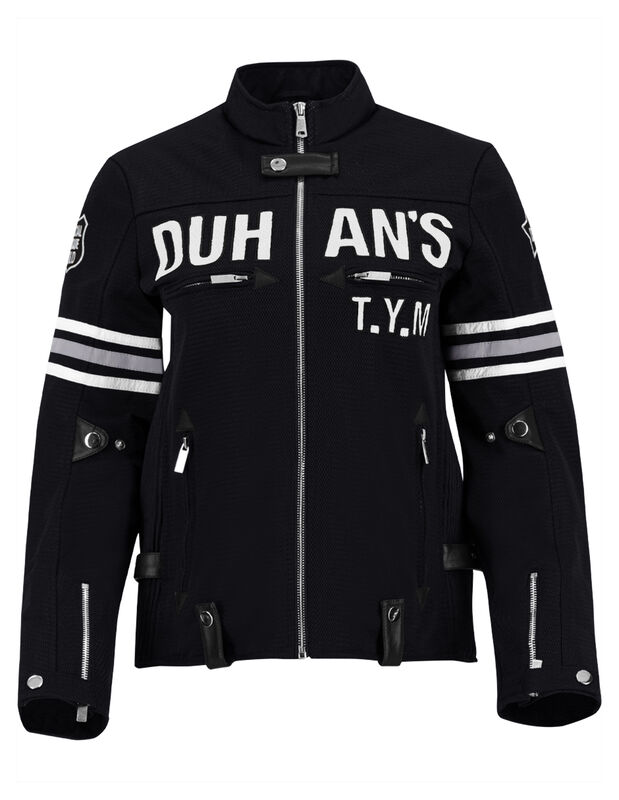 Chamarra Biker Caballero Proteccion Codos Brazo... image number null