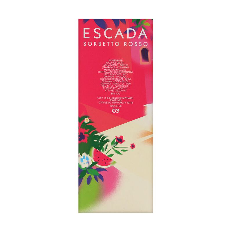 Perfume Escada Sorbetto Rosso Eau De Toilette 1... image number null