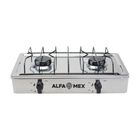 Parrilla de Gas Alfamex 2 Quemadores Gris 308