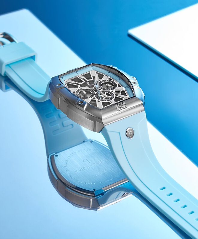 Reloj Pc Paras Crown Tonneau 5atm Resistente Al... image number null