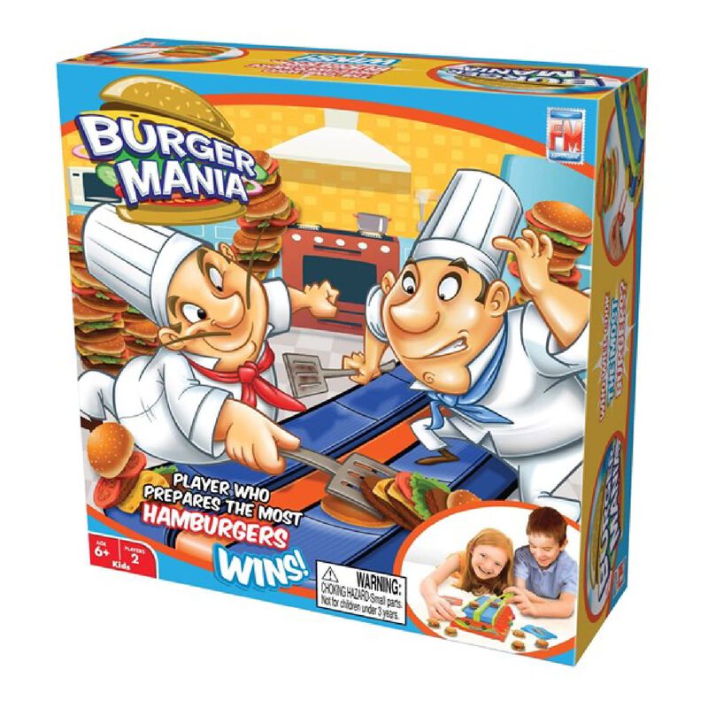 Juego Fotorama Burger Mania Sizzling Build-a-bu... image number null