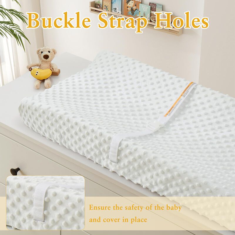 Funda Para Cambiador Homiest Pack De 2 (blanco ... image number null