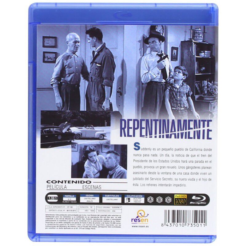 Repentinamente (BLU-RAY) 1954 image number null
