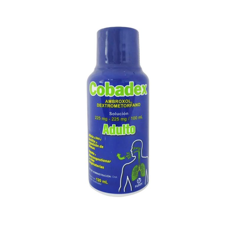 Cobadex Adulto 225/225 Mg 120 Mililitros image number null