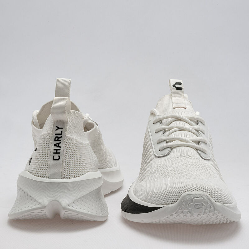 Charly Tenis deportivo para hombre blanco, impo... image number null