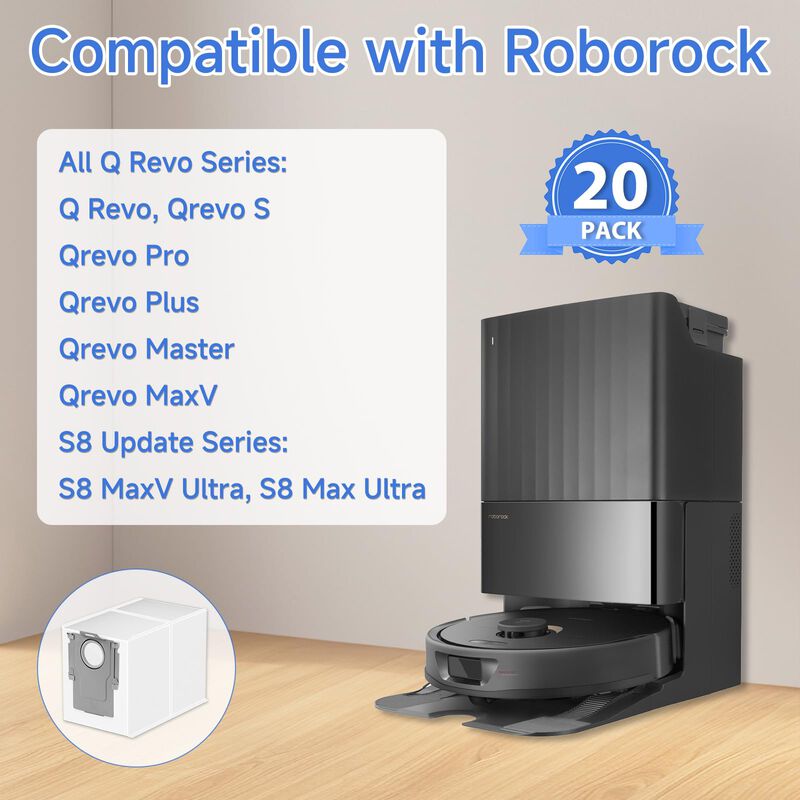 Bolsas De Polvo Para Robot Aspirador Roborock Q... image number null