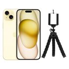 iPhone 15 128GB Amarillo E-SIM Reacondicionado + Tripode