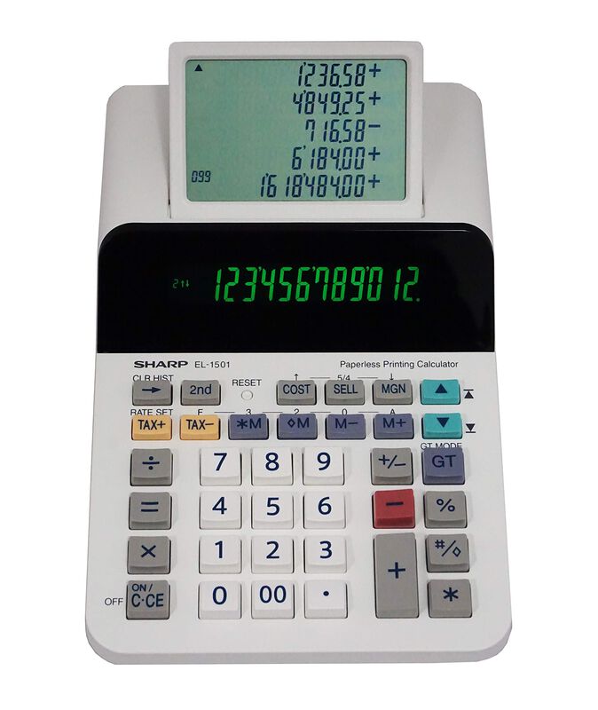 Calculadora De Impresi&oacute;n Sharp El-1501 Compact ... image number null