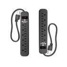 Multicontacto Supresor Picos KOBLENZ 6 contacto KIT 2 piezas