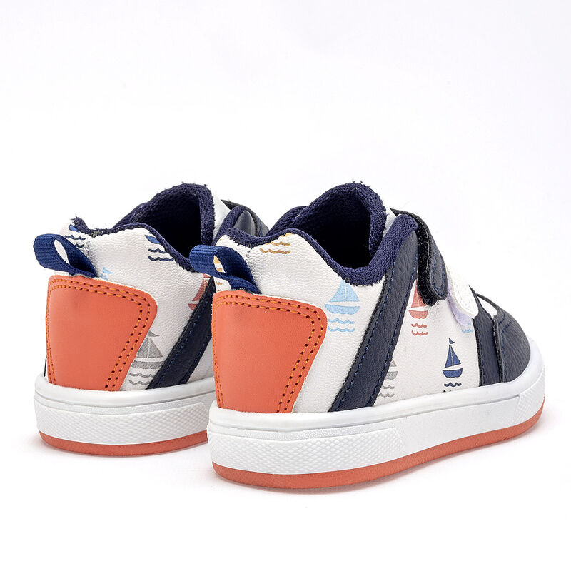 Minis Nice Tenis para beb&eacute; ni&ntilde;o. Blanco negro n... image number null